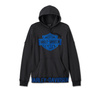BLUZA  HOODIE KNIT BLACK