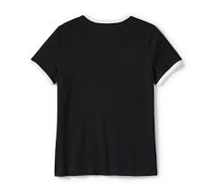 Damska koszulka Hug A Harley® Ringer – Harley Black