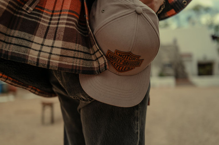 ODZIEŻ - HAT-ADJUSTABLE,WOVEN,LIGHT TAN