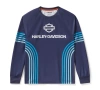 ODZIEŻ  - JERSEY-KNIT,BLUE