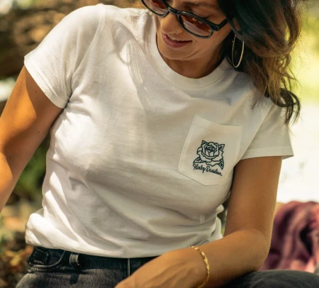 ODZIEŻ TEE-KNIT,WHITE