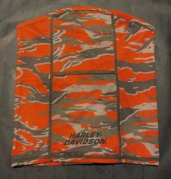 ODZIEZ NECK GAITER KNIT ORANGE