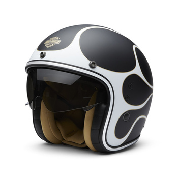 KASK- HELMET-HD,3/4(X14),ECE,MATTE BLACK