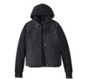 JACKET-DENIM,BLACK