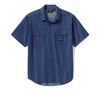 ODZIEŻ - SHIRT-WOVEN,BLUE