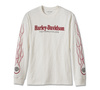 KOSZULKA - TEE-KNIT,OFF WHITE - ROZMIAR M