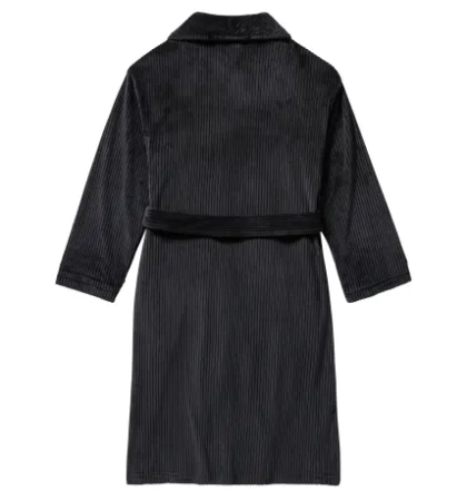 ODZIEŻ - ROBE-KNIT,BLACK