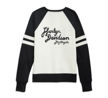 ODZIEŻ HENLEY-KNIT,BLACK COLORBLOCK (xs)