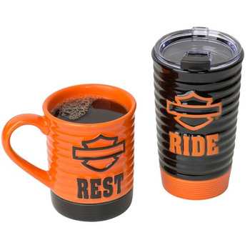 ZESTAW PODARUNKOWY RIDE & REST TRAVEL/COFFE MUG GIFT SET