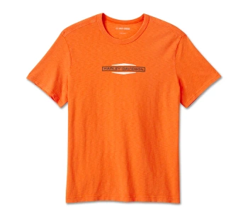KOSZULKA TEE KNIT ORANGE