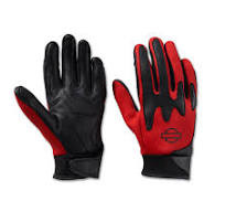 RĘKAWICZKI  GLOVES DYNA TEXTILE RED