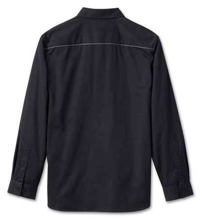 KOSZULA - SHIRT-WOVEN,BLACK - ROZMIAR L