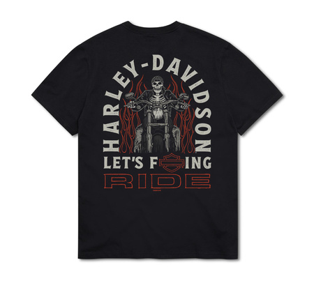 T-SHIRT Le's F*ing Ride Moto Rider Short Sleeve Shirt
