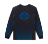 BLUZA  MOTO JERSEY-KNIT PERFORMANCE BLUE