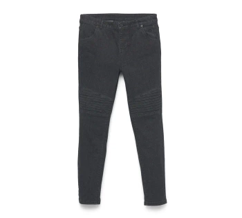 SPODNIE - PANTS-DENIM,BLACK