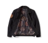 ODZIEŻ JACKET-WOVEN,BLACK