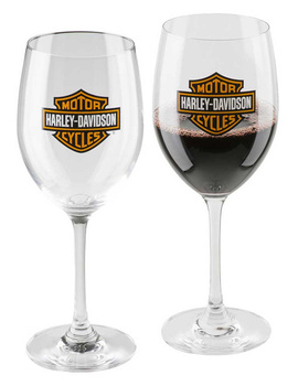 KILISZKI H-D BAR&SHIELD WINE GLASS SET