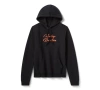 ODZIEŻ - HOODIE-KNIT,BLACK
