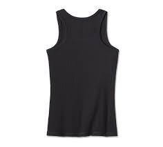 ODZIEŻ - TANK-KNIT,BLACK