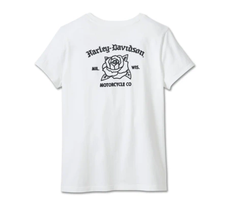 DAMSKI T-SHIRT ROSE LOVE HD