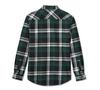 ODZIEŻ SHIRT-WOVEN,GREEN PLAID