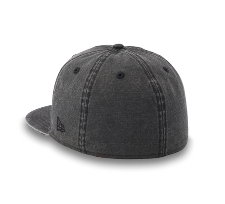 CZAPKA - HAT-WOVEN,BLACK