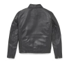 KURTKA - JACKET-CASUAL,LEATHER,BLACK