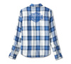 KOSZULA SHIRT WOVEN OFF WHITE PLAID