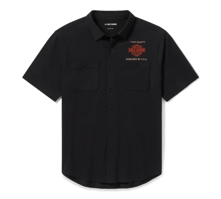 ODZIEŻ - SHIRT-KNIT,BLACK