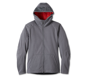 KURTKA JACKET DEFLECTOR 2 HOODED TEXTILE  GREY