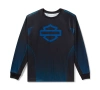 BLUZA  MOTO JERSEY-KNIT PERFORMANCE BLUE