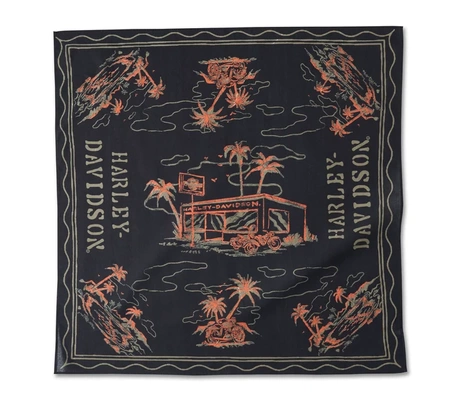 BANDAMA-KNIT,BLACK PRINT
