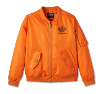 KURTKA JACKET 120TH BOMBER WOVEN ORANGE