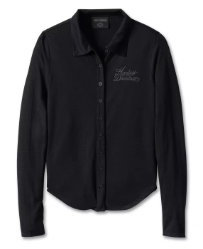 KOSZULKA - TOP-KNIT,BLACK - ROZMIAR S