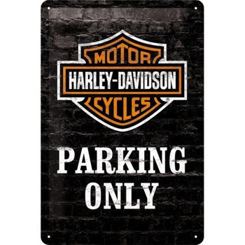 TABLICA HARLEY PARKING ONLY