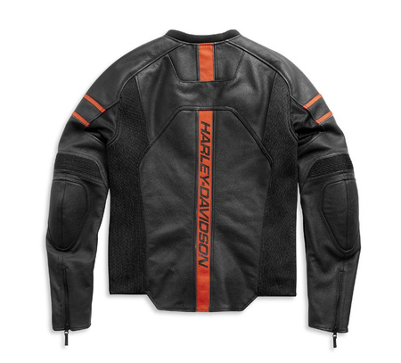 KURTKA MĘSKA H_D BRAWLER LEATHER JACKET