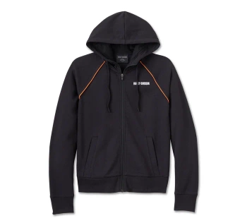 ODZIEŻ HOODIE-KNIT,BLACK