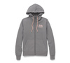 BLUZA SALUTE SOLID ZIP FRONT HOODIE (xs)