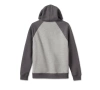 BLUZA KNIT GREY HEATHER COLORBLOCK