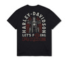 T-SHIRT Le's F*ing Ride Moto Rider Short Sleeve Shirt