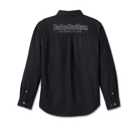 KOSZULA - SHIRT-WOVEN,BLACK