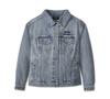 Women's Studded Out Embellished Denim Jacket-ROZMIAR XS