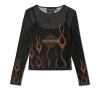 ODZIEŻ  - TOP-KNIT,BLACK