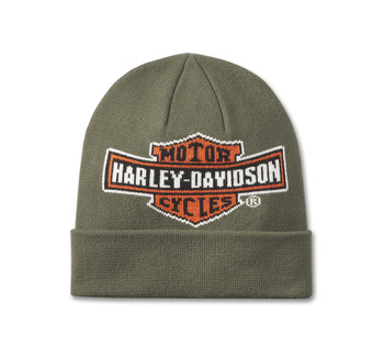 ODZIEŻ BEANIE-KNIT,GREEN