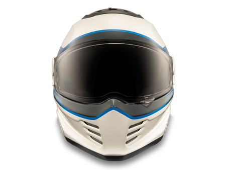 KASK - HELMET-DIVISN,FF(X15)DOT/ECE,WHT/BLK/BLU