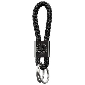 BRELOK DO KLUCZY HARLEY SKULL BLACK VINYL BRAID