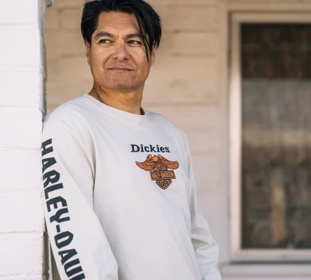ODZIEŻ TEE-DICKIES,KNIT,HEAVYWEIGHT,TAN