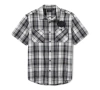 ODZIEŻ - SHIRT-WOVEN,GREY/GREY PLAID