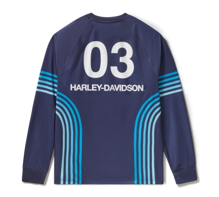 ODZIEŻ  - JERSEY-KNIT,BLUE