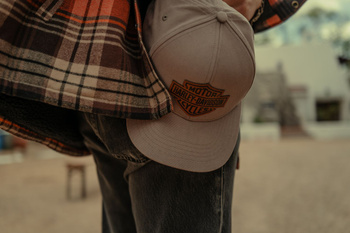 ODZIEŻ - HAT-ADJUSTABLE,WOVEN,LIGHT TAN